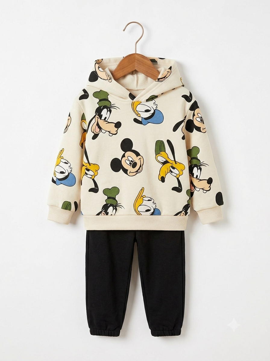 Conjunto Sudadera Importada Premium Niño  Mickey & Amigos