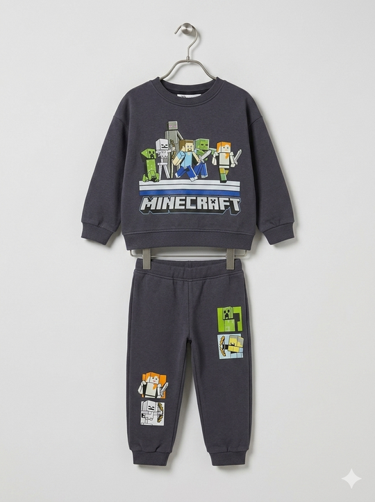 Conjunto Sudadera Importada  Minecraft