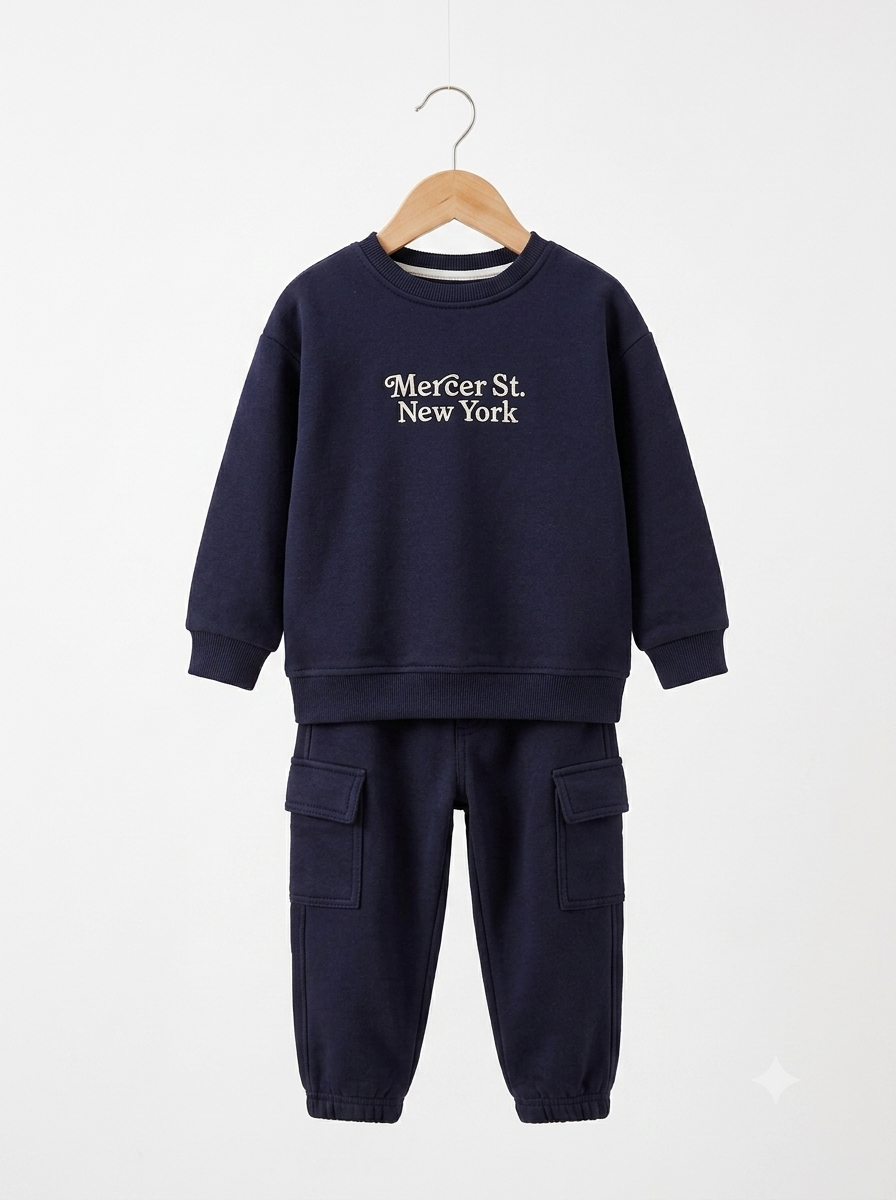 Conjunto Sudadera Importada Premium "Mercer St. New York"
