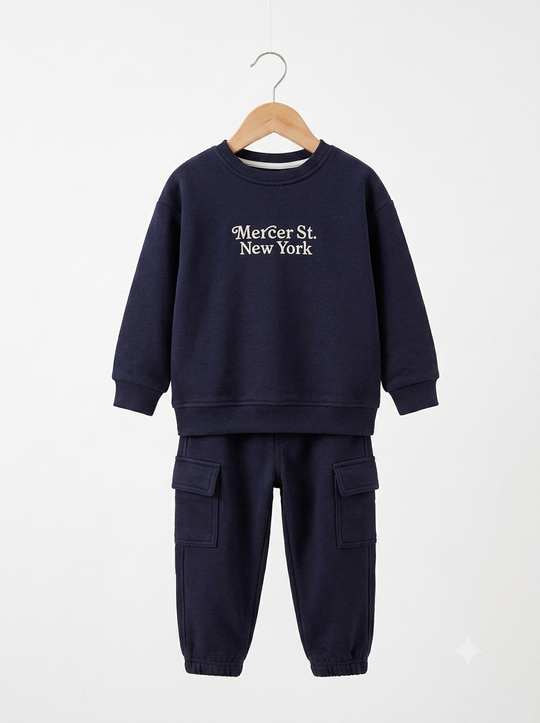 Conjunto Sudadera Importada Premium "Mercer St. New York"