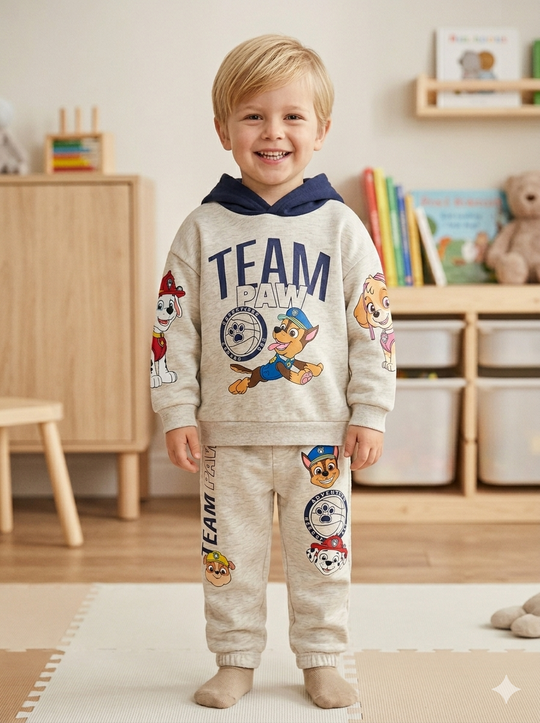 Conjunto Sudadera Importada Team Paw Patrol
