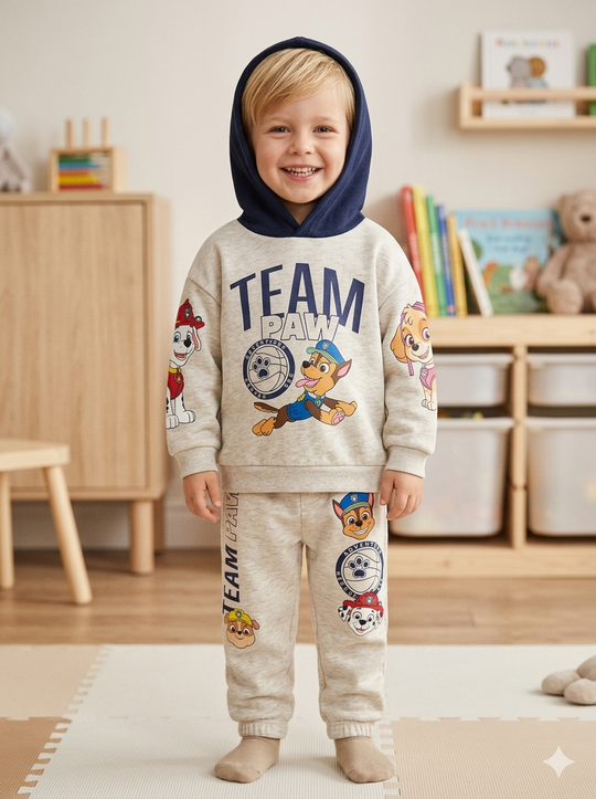 Conjunto Sudadera Importada Team Paw Patrol