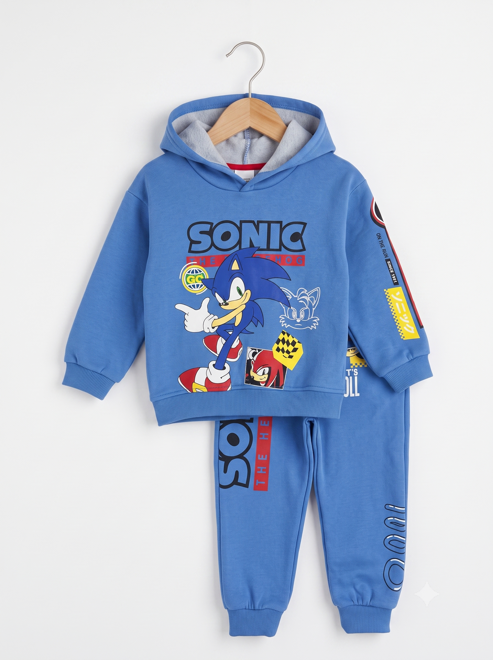 Conjunto Sudadera Importada Premium Niño "Sonic Speed"