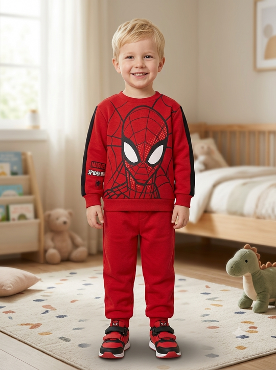 Conjunto Sudadera Importada Premium  Niño "Spiderman Web"