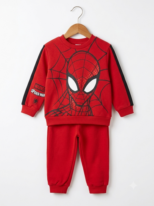 Conjunto Sudadera Importada Premium  Niño "Spiderman Web"