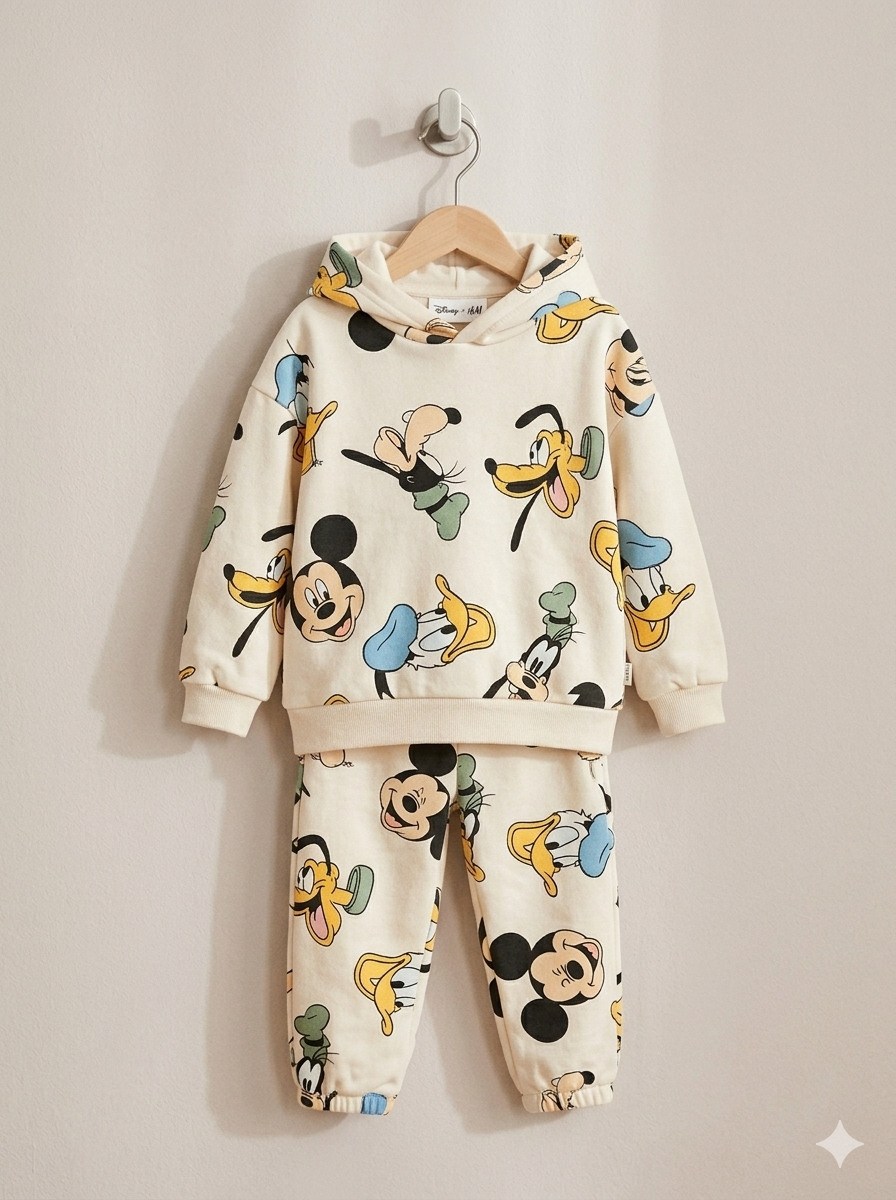 Conjunto Sudadera Importada  Mickey & Friends