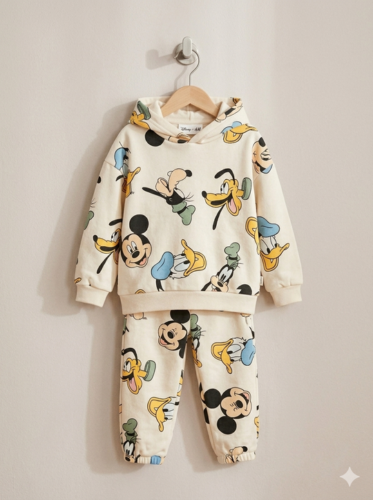 Conjunto Sudadera Importada  Mickey & Friends