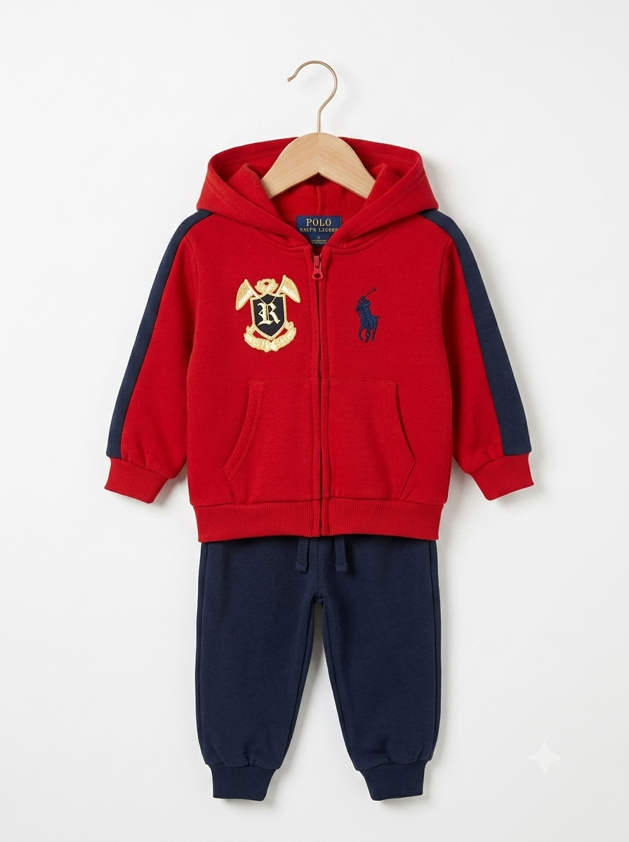 Conjunto Sudadera Importada Premium Polo Ralph con Capota