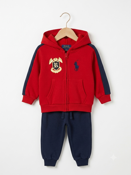 Conjunto Sudadera Importada Premium Polo Ralph con Capota