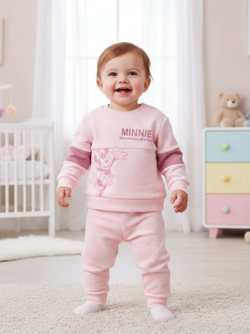 Conjunto Disney Minnie Mouse – Sudadera Bicolor "One of a Kind"