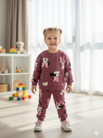 Conjunto Sudadera Importada Minnie
