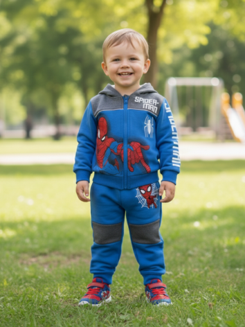 Conjunto Sudadera Importada Spiderman