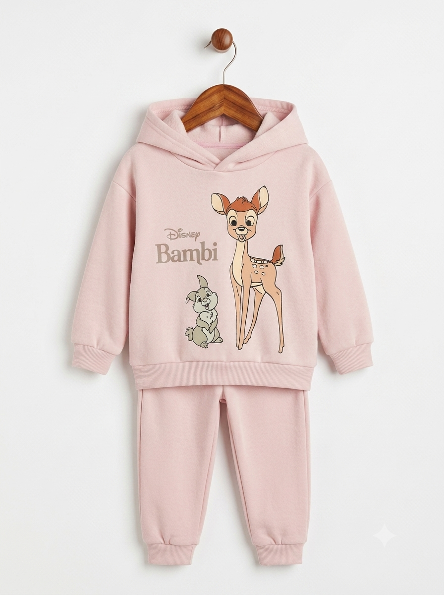 Conjunto Sudadera Importada Premium Infantil Bambi Disney