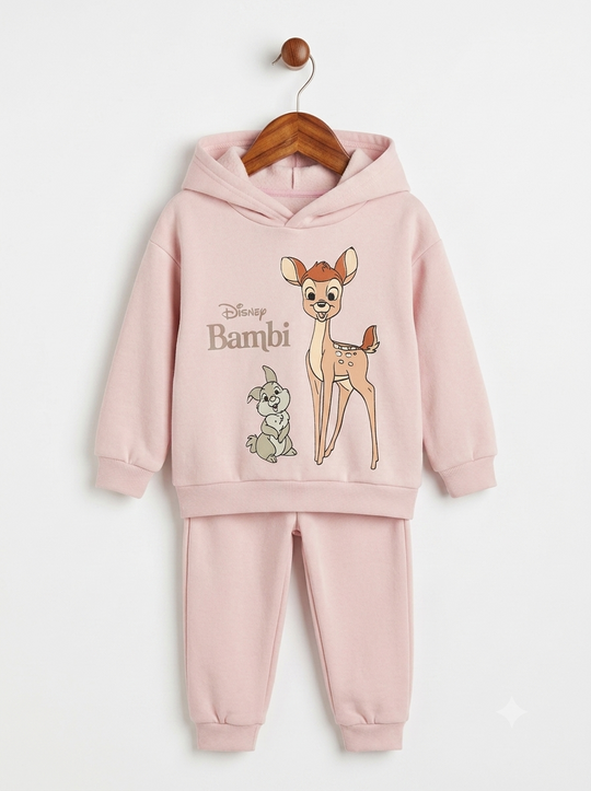 Conjunto Sudadera Importada Premium Infantil Bambi Disney