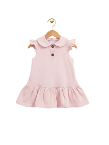 Vestido Niña Polo - "Rosa Encantador"